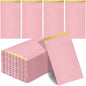 100 pack Pink Cocktail Napkins with Gold Foil Accents Scalloped Edges 4 x 8 inch Beverage Disposable Napkin Party Decoration Wedding Bridal and Baby Shower Dinner Lunch Supplies (Pink Mix)
