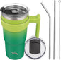Konokyo 20 oz Tumbler with Handle and Straw, Insulated Travel Mug | Matcha by Konokyo