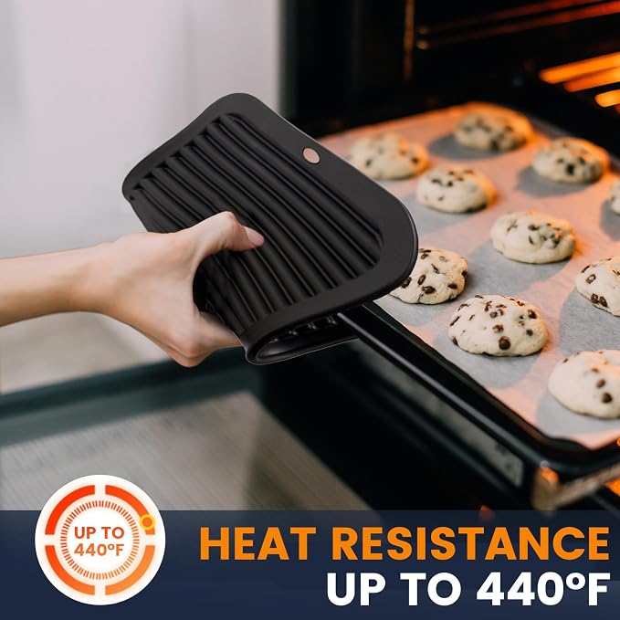Silicone Trivet Mats 2 Heat Resistant Pot Holders Multipurpose Non-Slip Hot Pads - Image 7