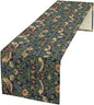 William Morris Strawberry Thief Table Runner Vintage Flowers Table Runner by SXXLDNG