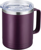 MEWAY 12oz Coffee Mug With Handle and Sliding Lid, Stainless Steel Travel by MEWAY