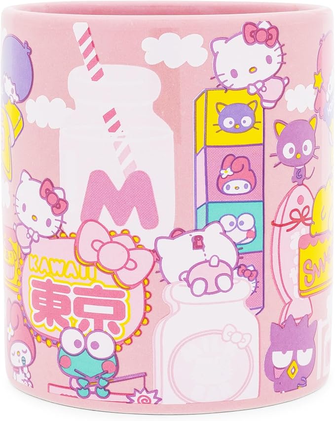 Silver Buffalo Sanrio Hello Kitty and Friends, Ceramic Mug, 20oz | Little Twin - Image 7