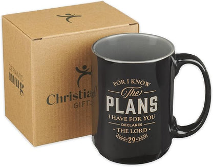 Christian Art Gifts Large Inspirational Scripture Ceramic Coffee & Tea Mug - Image 7