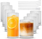 INSETLAN Set of 8 Vintage Glassware by INSETLAN