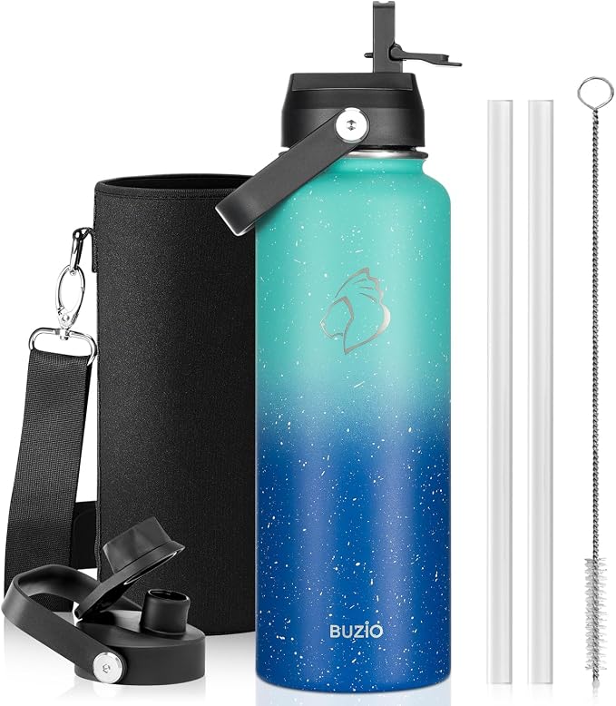 BUZIO Triple Wall Vacuum Water Bottle by BUZIO
