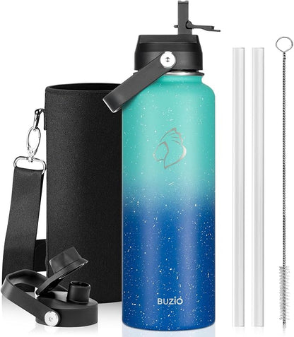 BUZIO Triple Wall Vacuum Water Bottle by BUZIO