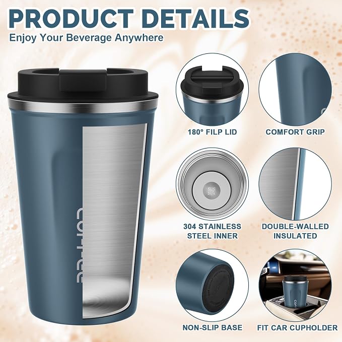 CS COSDDI 12 oz Stainless Steel Vacuum Insulated Tumbler - Image 5