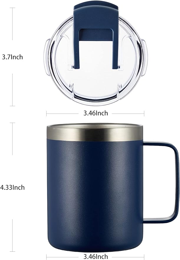 12oz Insulated Travel Coffee Mug - Image 5