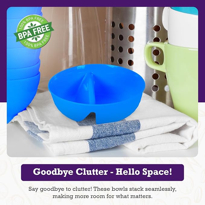 Just Solutions Crunch Anti-Soggy Cereal Bowl - Image 4