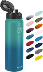 Fanhaw 32 oz Insulated Stainless Steel Water Bottle by FANHAW