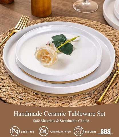 AmorArc Stoneware Dinnerware Sets - Image 3