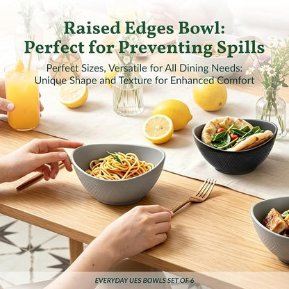 Wheat Straw Bowls 26 OZ Serving Bowls Oval Serving Dishes - Image 7