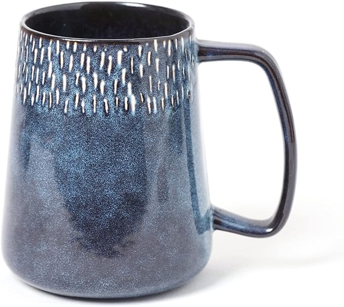 Large Ceramics Coffee Mugs, 24 OZ, Large Handle Design, Extra Large Tea and by Ceraozmus
