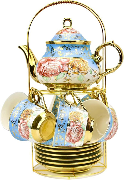 20 Pieces Porcelain Tea Set - Image 2