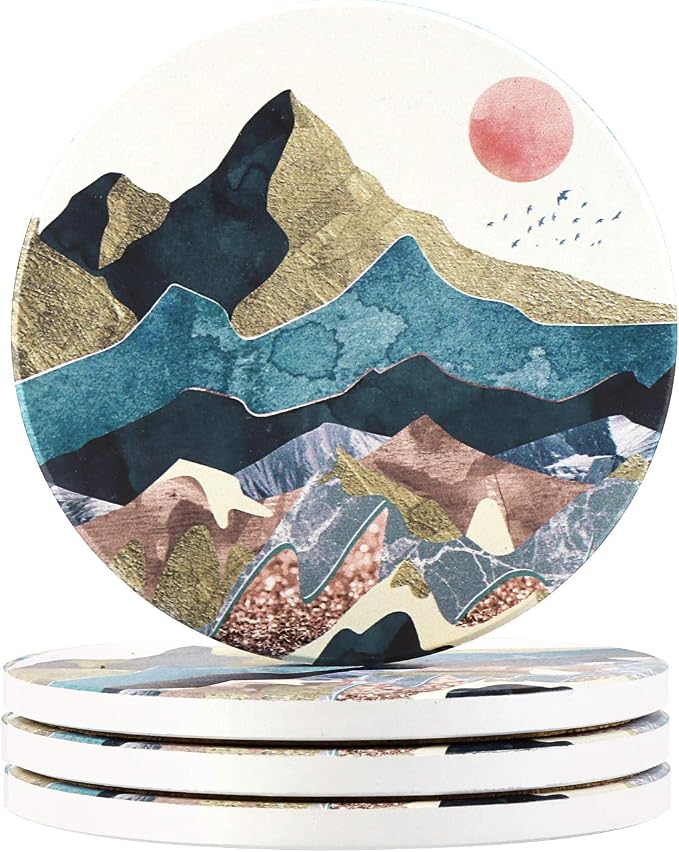 Lahome Mountain Range Coasters by Lahome