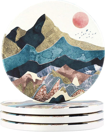 Lahome Mountain Range Coasters by Lahome
