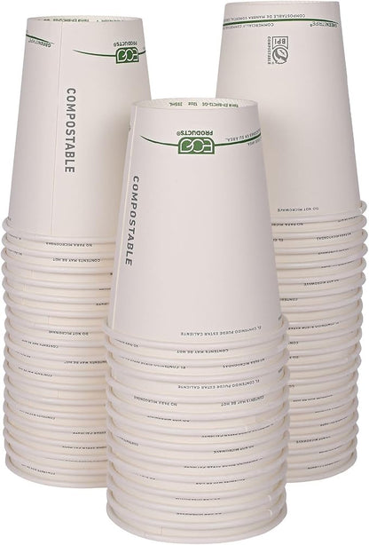 ECO PRODUCTS GreenStripe Disposable Paper Hot Cups, 12 oz - Image 11