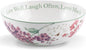 Lenox Butterfly Meadow "Live Well, Laugh Often, Love Much" Serving Bowl by Lenox