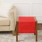 Solino Home Cotton Linen Dining Table Runner Poppy Red Woven, 14 x 36 in | by SolinoHome