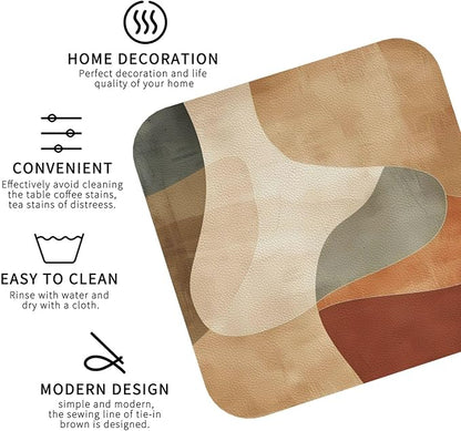 Minimal Abstract Shapes Print Coasters - Image 3