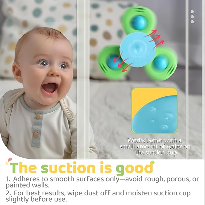 Suction Cup Spinner Airplane Travel Toys - Image 6