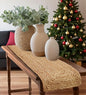 Pack of 1 Handwoven Rectangle Jute Braided Table Runner 13 x 36 Inch, 100% by MDS