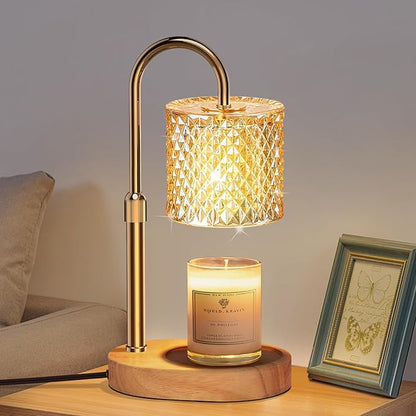 Candle Warmer Lamp with Timer Dimmer Adjustable Height for New Home Decor, Birthday Gifts for Women,Candle Warmer for Women Mom Christmas Mother's Day Gfit