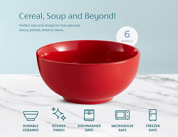 KooK Soup Bowls, Cereal Bowl, Bowls - Image 7