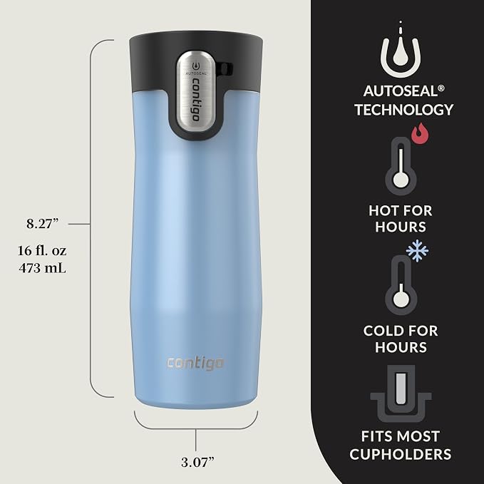 Contigo AUTOSEAL West Loop Vacuum-Insulated Stainless Steel Travel Mug - Image 2