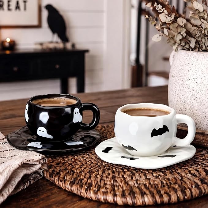 Havawish 2 Pack Halloween Ceramic Coffee Mug - Image 4