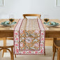 Biscotti Yellow Hand Block Print 100% Cotton Reusable Table Runner 16" X 106" by Ridhi