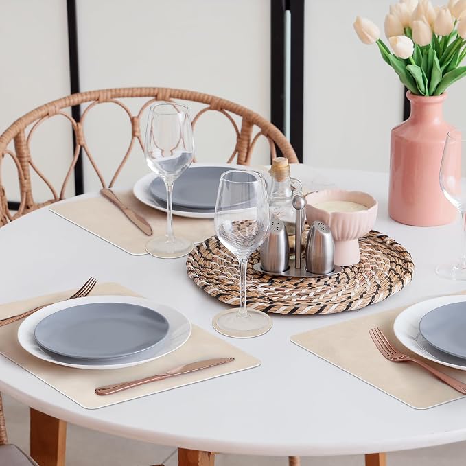 comfoyar Faux Leather Placemats - Image 4