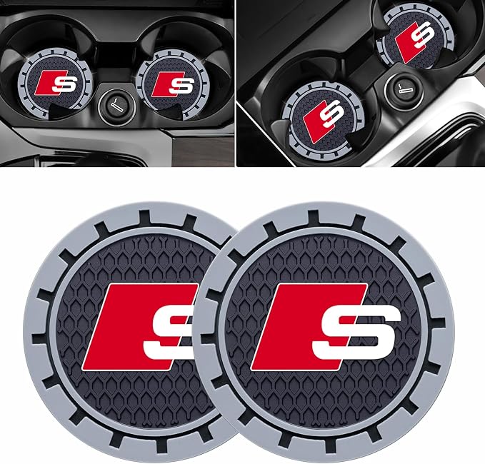 Car Cup Holder Coaster for Audi S Line S1 S2 S3 S4 S5 S6 S7 S8 SQ2 SQ5 SQ7 SQ8 by Camfeast-Flyinginsectsmisery%EF%BC%81