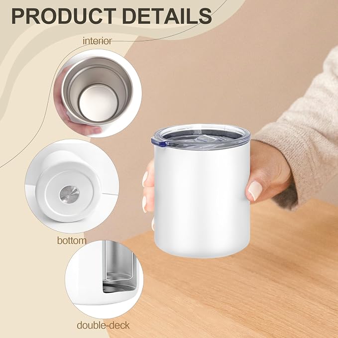 YOUKE OLA 16 Pack Stainless Steel Insulated Coffee Mug Bulk - Image 3