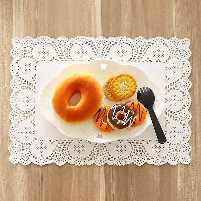White Lace Paper Doilies - Image 4