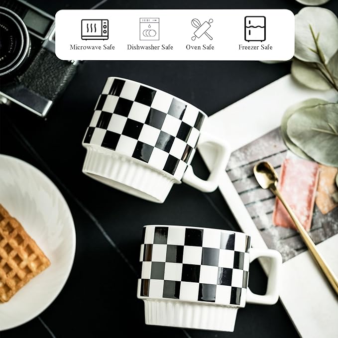 Miamolo Stackable Coffee Mug Set of 4 - Image 5