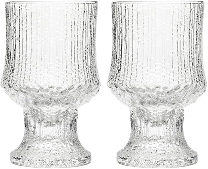 Iittala Ultima Thule Red Wine Glass Pair by Iittala