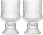 Iittala Ultima Thule Red Wine Glass Pair by Iittala