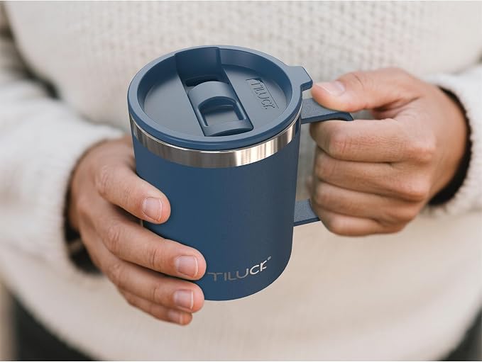 TILUCK 12 oz Insulated Coffee Mug - Image 4