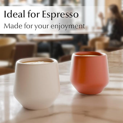 MIAMIO - Espresso Cups Set of 4 / Mug, Ceramic - Luxe | Ceramic espresso cups - Image 7