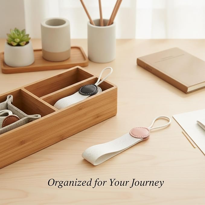 Adjustable PU Leather Cup Carrier Strap - Image 3