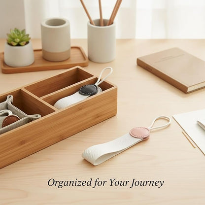 Adjustable PU Leather Cup Carrier Strap - Image 3