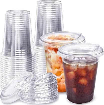 Qinsihwn 16 Oz Plastic Clear Cups by Qinsihwn