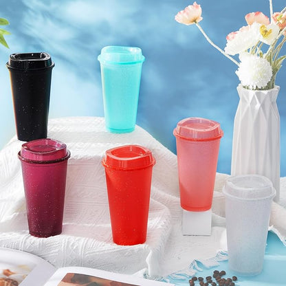 FillTouch 12 Pcs 16 oz Reusable Coffee Cups - Image 4