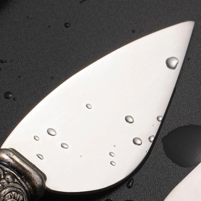 REVERIE Collection 4-piece Stainless Steel Butter Spreader Cheese Knife - Image 8