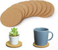 9Pcs Cork Coasters, Tivnhuils 3.9 inch Coasters by Tivnhuils