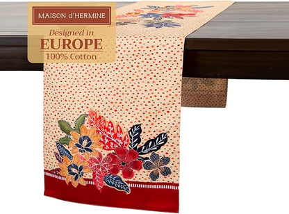 Maison d' Hermine Table Runner 100% Cotton 14.50" x 72" | Table Runners 72 by MaisondHermine