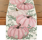 Artoid Mode 210 GSM Fall Table Runner 13x36 Inch Home Party Decor | Pink by ArtoidMode