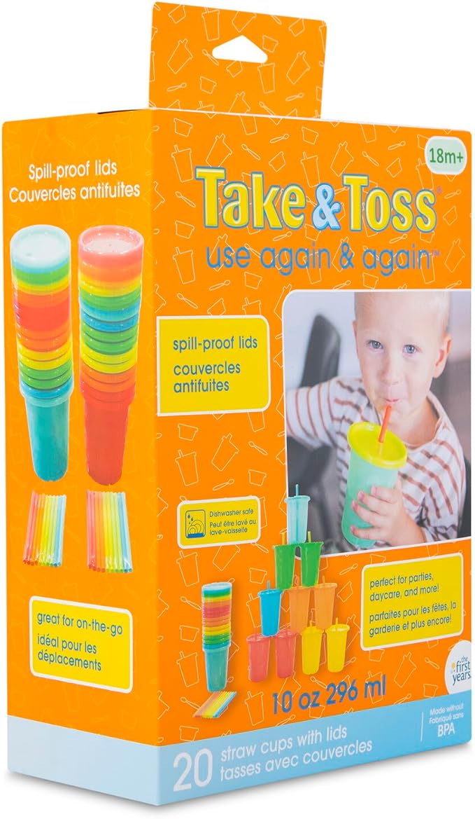 The First Years Take & Toss Straw Cups - Image 6