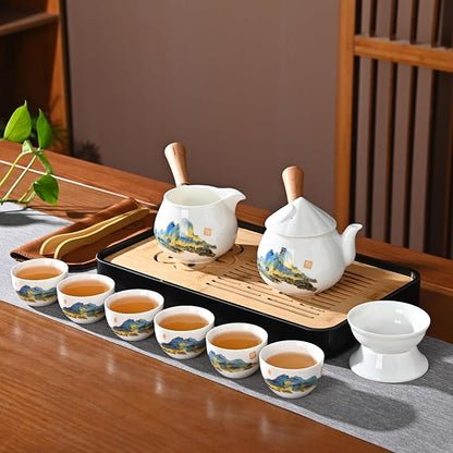 Chinese Tea Set Traditional, Chinese Gongfu Tea Set - Image 5